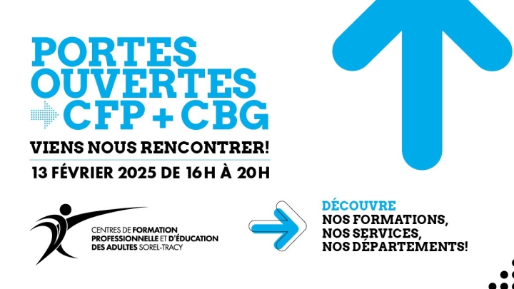 Portes ouvertes aux CFPEAST le mercredi 26 février