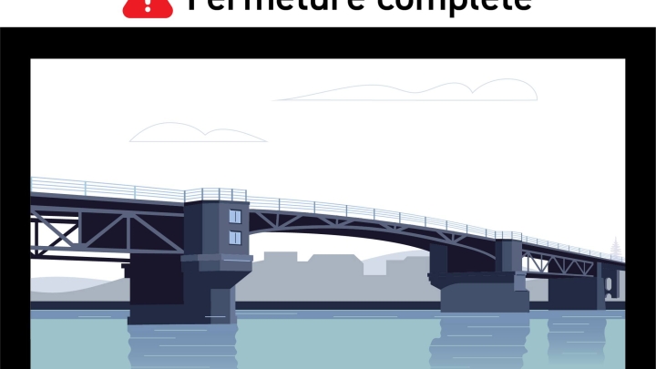 Fermeture complète du pont Turcotte du 29 mai au 1er juin