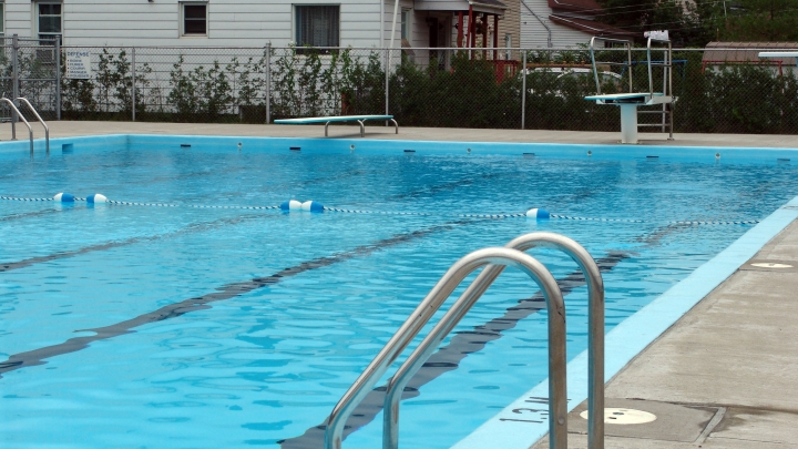 Ouverture de la piscine municipale