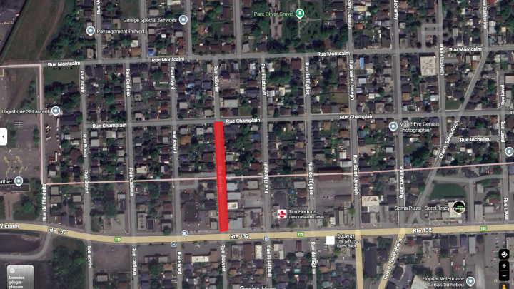 Entrave sur la rue Bouvier dès le 3 décembre