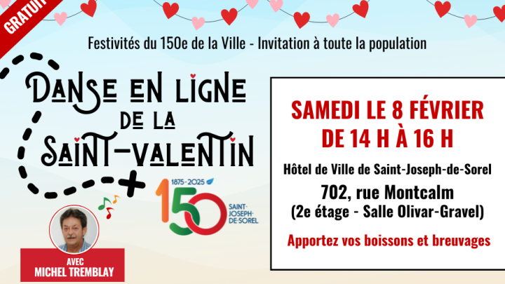Venez célébrer avec nous la Saint-Valentin !