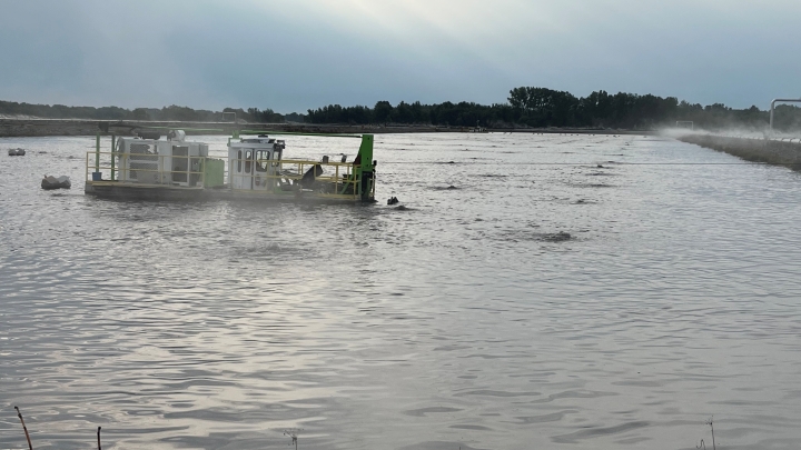 Mise à jour sur les travaux de retrait des boues des étangs aérés de la Régie d'assainissement des eaux Richelieu-Saint-Laurent