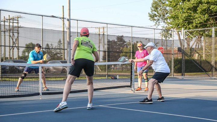Ouverture des terrains de Pickleball