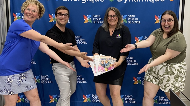 Saint-Joseph-de-Sorel dévoile la nouvelle identité visuelle de son bulletin municipal à l'occasion de son 150e anniversaire