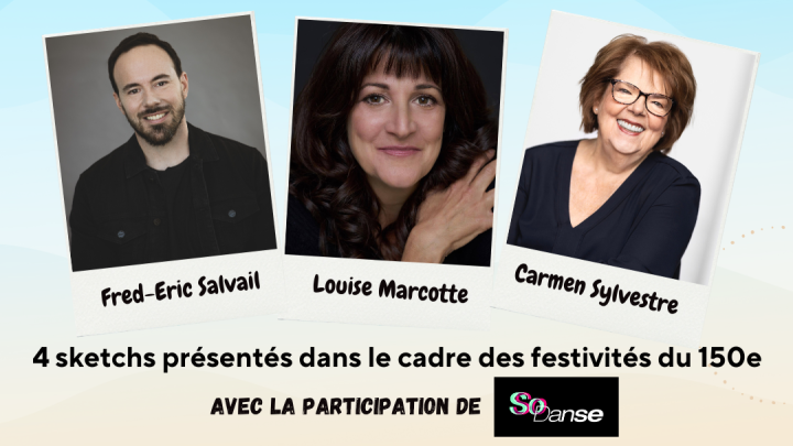 Suivez les drôles d'aventures de Fred, Louise et Carmen