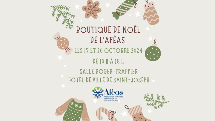 Boutique de Noël de l'AFÉAS