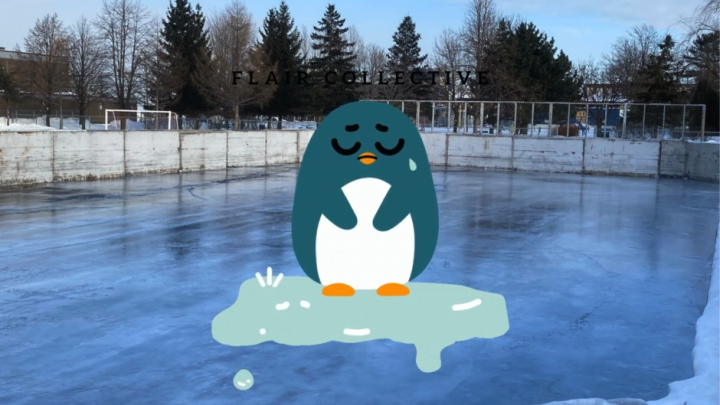 Fermeture patinoire extérieure