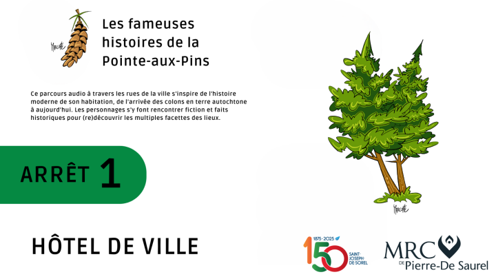 Le parcours sonore « Les fameuses histoires de la Pointe-aux-Pins se poursuit