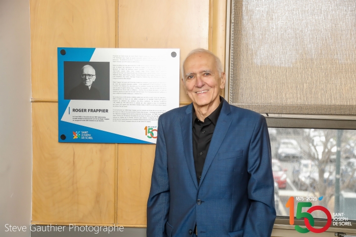 (150e) Inauguration de la salle Roger-Frappier et de la murale souvenir (2 mai 2025)