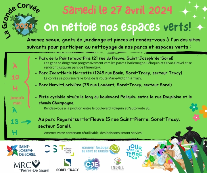 La grande corvée 2024