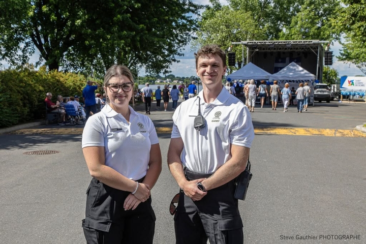 Merci aux Cadets de la Sûreté du Québec !
