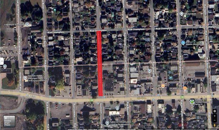 Entrave sur la rue Rivard dès le 4 décembre