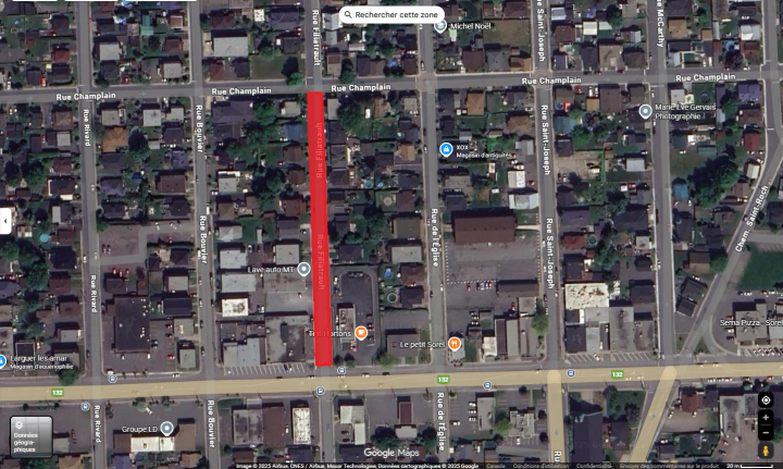 Entrave sur la rue Filiatrault dès le 2 décembre