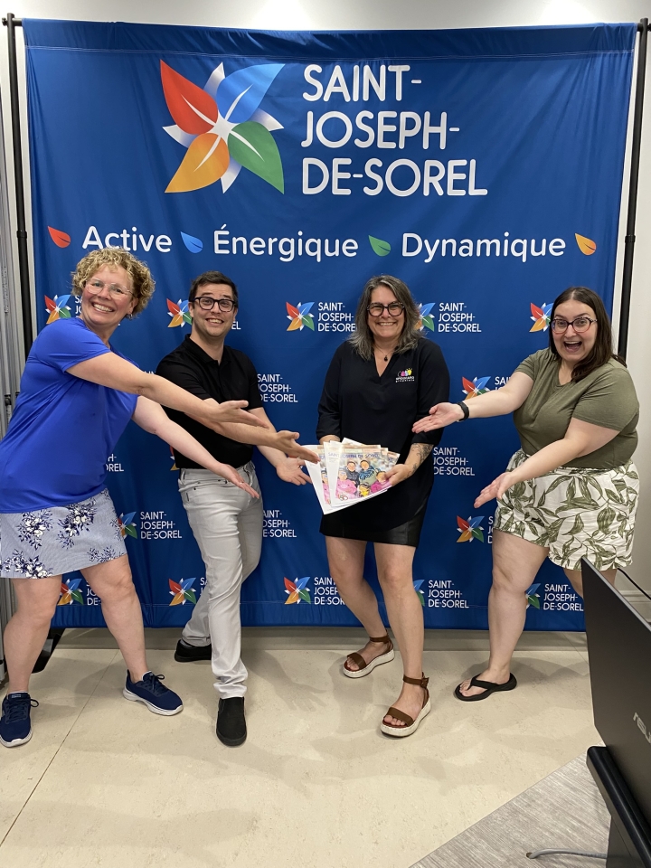 Saint-Joseph-de-Sorel dévoile la nouvelle identité visuelle de son bulletin municipal à l'occasion de son 150e anniversaire