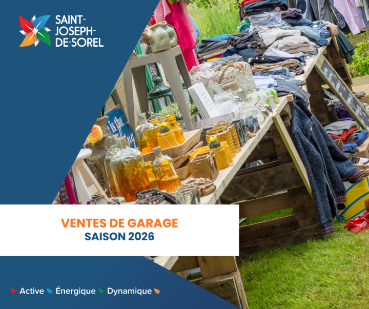 Ventes de garage - Saison 2026
