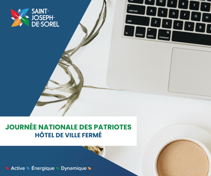Journée nationale des Patriotes - Hôtel de Ville fermé