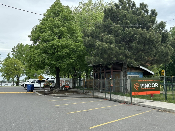 MISE À JOUR - Travaux en cours au parc de la Pointe-aux-Pins