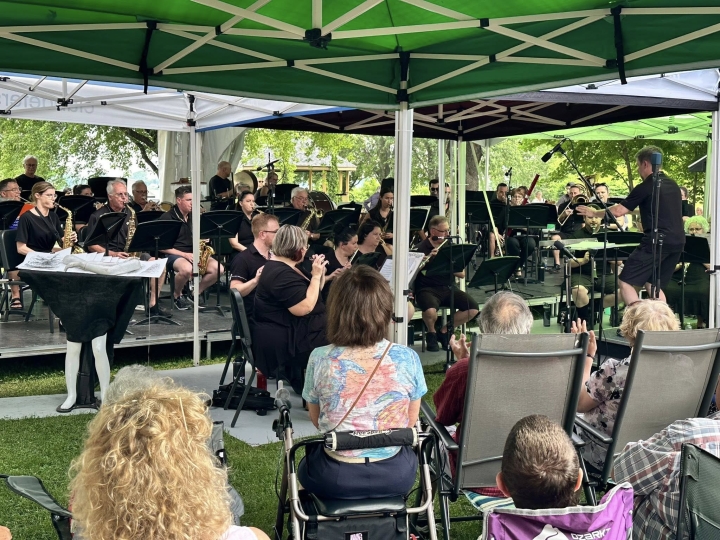 Échos musicaux au coeur du parc de la Pointe-aux-Pins