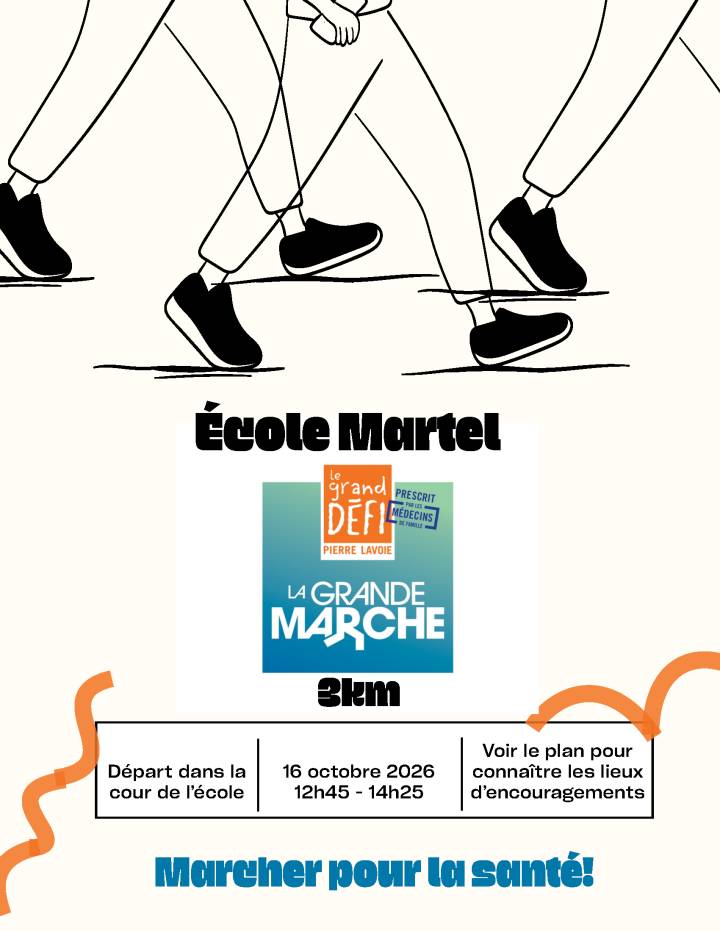 La Grande marche de l'École Martel