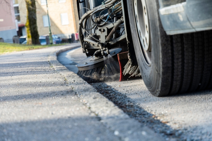 Opération de nettoyage des rues